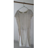 Vestido blanco roto